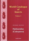 World Catalogue of Insects Volume 1 Hydraenidae