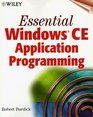 Essential Windows  CE Application Programming