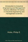 Introduction to Industrial Engineering and Management Science