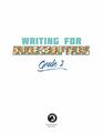 Writing for Minecrafters Grade 2