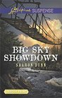 Big Sky Showdown (Love Inspired Suspense, No 579) (Larger Print)