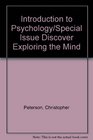 Introduction to Psychology/Special Issue Discover Exploring the Mind