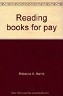 Reading Books for Pay