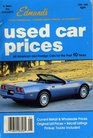 Used Car Prices  Jan 1990