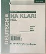 Student Audiocassettes Part 1 to accompany Deutsch Na Klar