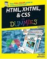HTML XHTML  CSS For Dummies