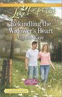 Rekindling the Widower's Heart (Hearts of Hunter Ridge, Bk 1) (Love Inspired, No 952) (Larger Print)