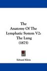 The Anatomy Of The Lymphatic System V2 The Lung