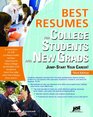 Best Resumes for College Students and New Grads JumpStart Your Career 3rd Ed