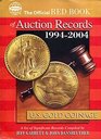 The Official RED BOOK of Auction Records 19942004