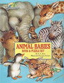 ANIMAL BABIES Book and Puzzle Set (Puzzle not included)
