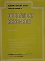 Operations Research