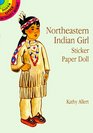 Northeastern Indian Girl Sticker Paper Doll