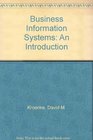 Business Information Systems An Introduction