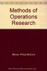 Methods of Operation Research Revised Edition