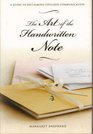 The Art of the Handwritten Note A Guide to Reclaiming Civilized Communication