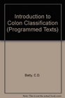 An Introduction to Colon Classification
