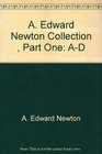 The a Edward Newton Collection Rare Books and Manuscripts