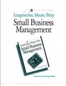 Small Business Management Student Learning Guide
