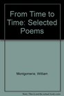 From Time to Time Selected Poems