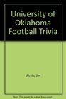 University of Oklahoma football Trivia
