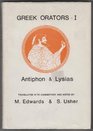 Greek Orators Antiphon  Lysias