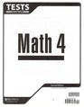 Math 4 TESTS Second edition