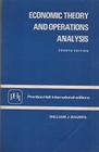 Economic Theory Oper Anal