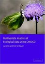 Multivariate Analysis of Ecological Data using CANOCO