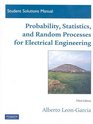 Student Solutions Manual for Probability Statistics and Random Processes For Electrical Engineering