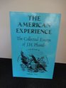 The American Experience The Collected Essays of JH Plumb