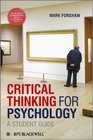 Critical Thinking For Psychology A Student Guide