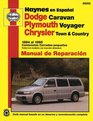 Dodge Caravan Plymouth Voyager Chrysler Town  Country 1984 95