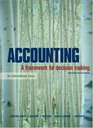 Accounting A Framework for Decision Making