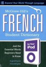 McGrawHill's French Student Dictionary for your iPod