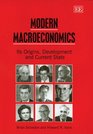 Modern Macroeconomics Its Origins Development And Current State