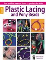 Plastic Lacing  Pony Beads