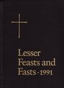 Lesser Feasts and Fasts 1991