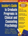 Insider's Guide to Graduate Programs in Clinical and Counseling Psychology 2006/2007 Edition