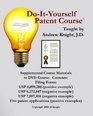 DoItYourself Patent Course Supplemental Course Materials
