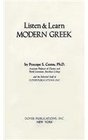 Listen  Learn Modern Greek