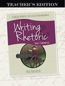 Writing  Rhetoric Book 6 Commonplace Teacher's Edition