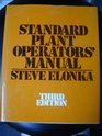 Standard Plant Operators' Manual