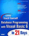 Sams Teach Yourself Database Programming with Visual Basic 6 in 21 Days
