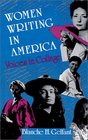 WOMEN WRITING IN AMERICA Voices in Collage