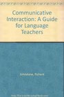 Communicative Interaction Guide for Language Teachers