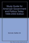 Study Guide for American Government and Politics Today 19992000 Edition