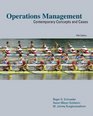 Operations Management  Contemporary Concepts and Cases