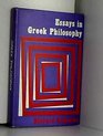 Essays in Greek Philosophy