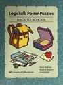 LogicTalk poster puzzles Back to school
